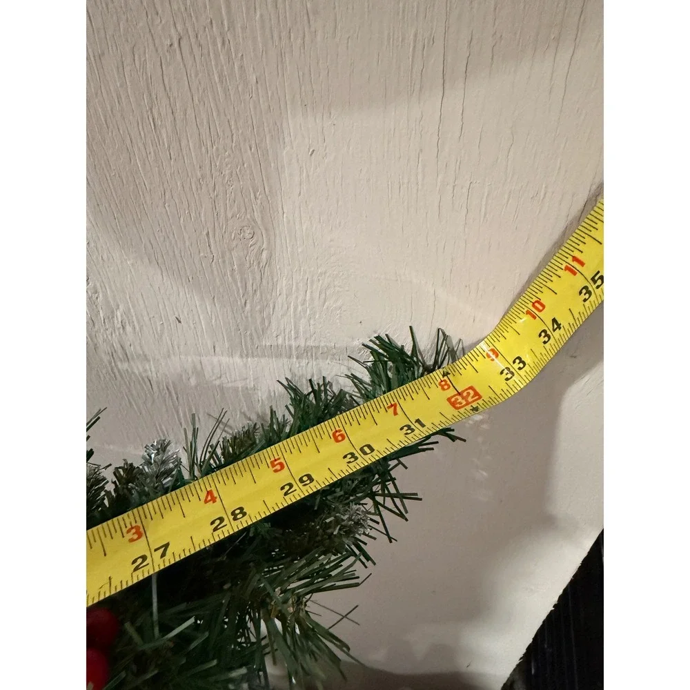 Pre-Lit Corner Christmas Tree 32
